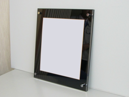 製作例２：透明アクリル製円形トレイの全体写真